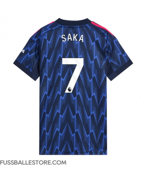 Günstige Arsenal Bukayo Saka #7 Auswärtstrikot Damen 2025-26 Kurzarm Günstige Arsenal Bukayo Saka #7 Auswärtstrikot Damen 2025-26 Kurzarm